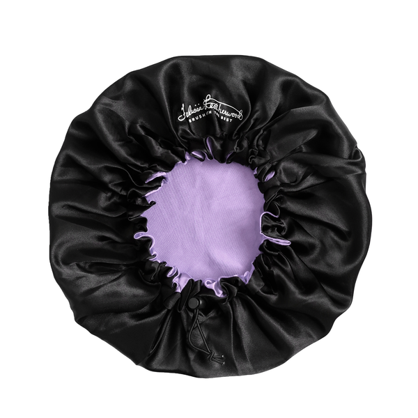 Satin Bonnet by Felicia Leatherwood- Purple