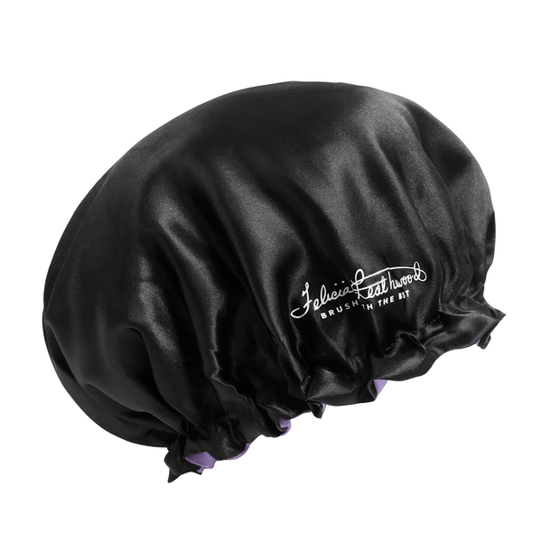 Satin Bonnet by Felicia Leatherwood- Purple