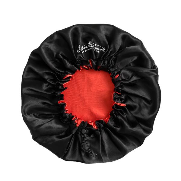 Satin Bonnet by Felicia Leatherwood - Red