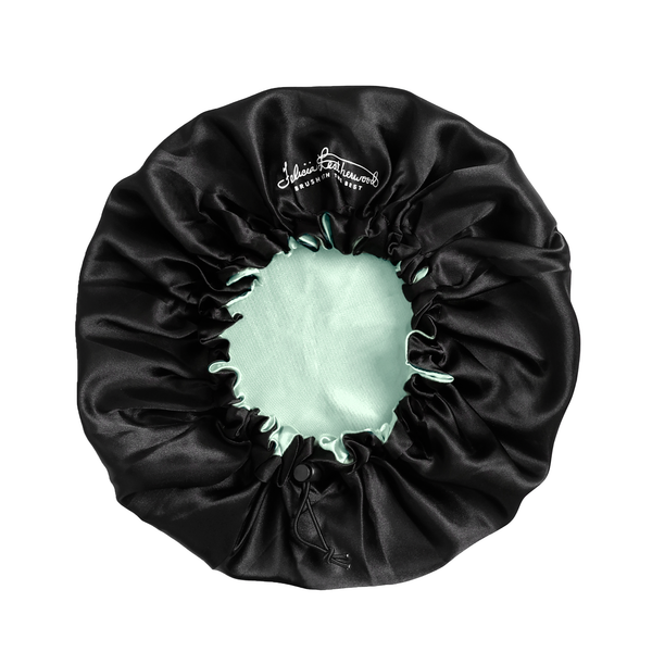 Satin Bonnet by Felicia Leatherwood- Turquoise