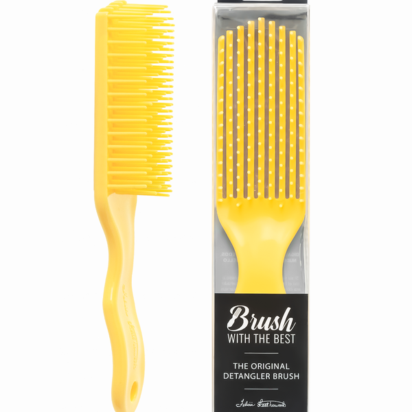 Felicia Leatherwood Detangler Brush (Yellow)