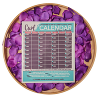Brush With The Best Curl Calendar - Type 3 & 4