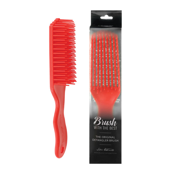 Felicia Leatherwood Detangler Brush (Red)