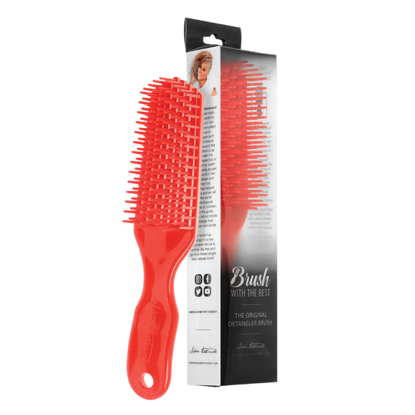 Felicia Leatherwood Detangler Brush (Red)
