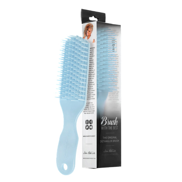 Felicia Leatherwood Detangler Brush (Sky Blue)