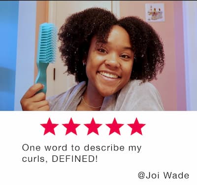 Felicia Leatherwood Detangler Brush (Purple)