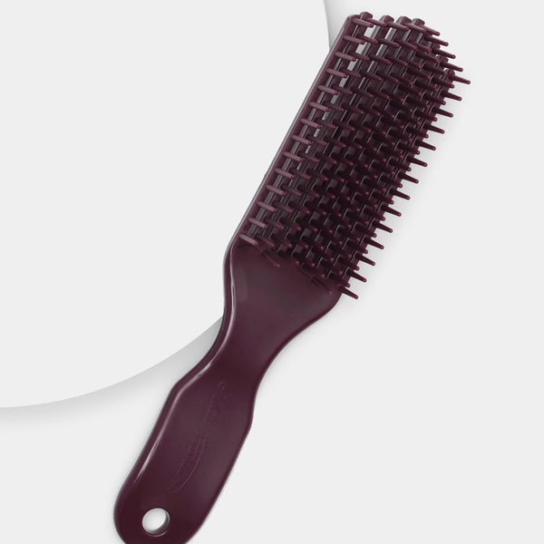 Felicia Leatherwood Detangler Brush (Maroon)