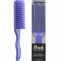 Felicia Leatherwood Detangler Brush (Purple)