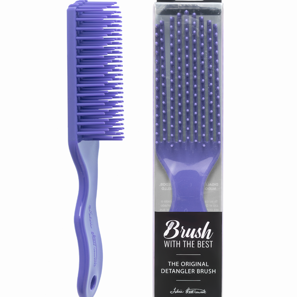 Felicia Leatherwood Detangler Brush (Purple)