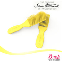 Felicia Leatherwood Detangler Brush (Yellow)