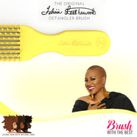 Felicia Leatherwood Detangler Brush (Yellow)