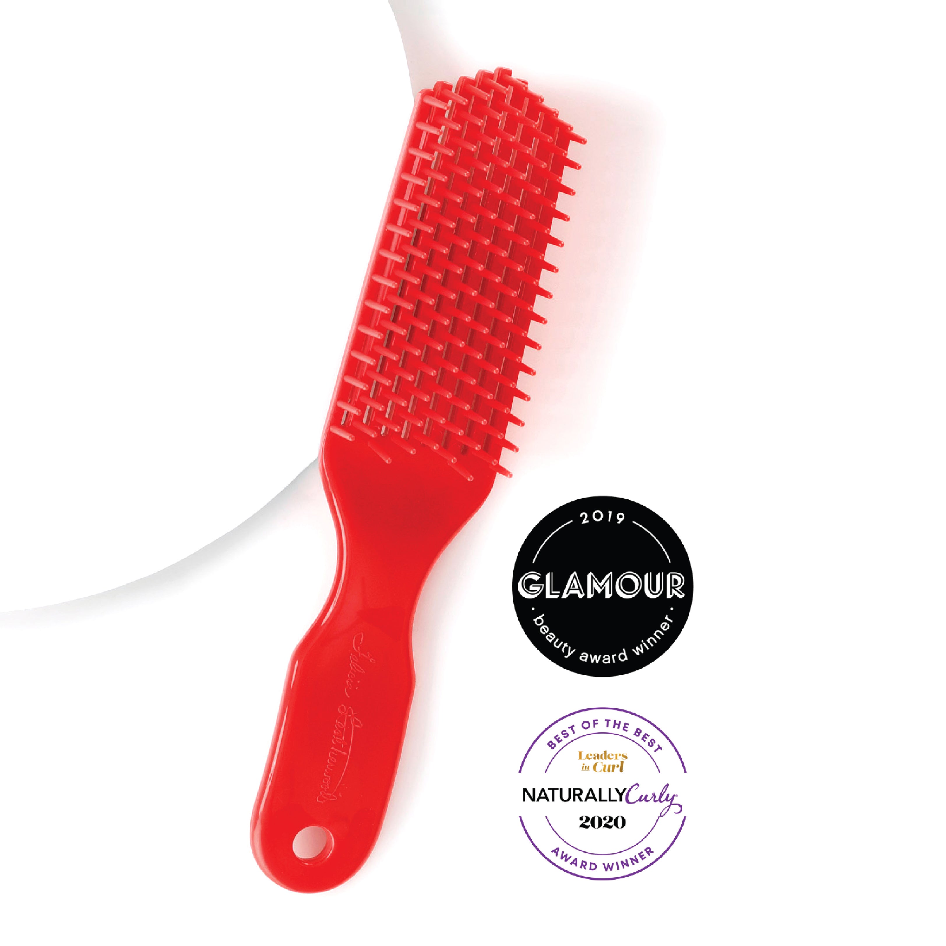 Felicia Leatherwood Detangler Brush (Red) | Brush With The Best