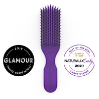 Felicia Leatherwood Detangler Brush (Purple)