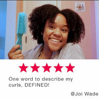 Felicia Leatherwood Detangler Brush (Purple)