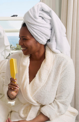Felicia Leatherwood Detangler Brush (Yellow)